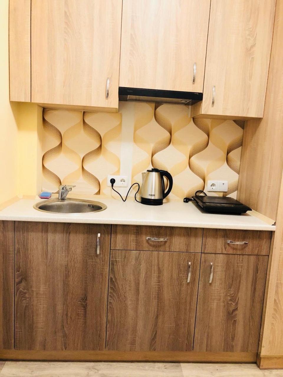 Comfortable Apartment Near Metro Harkov Kültér fotó